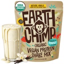 EarthChimp Organic Vegan Protein Powder - Probiootit - Non GMO, Dairy Free, Non Whey, Plant Based Protein Powder for Women and Men, Gluten Free - 52 Tarjoukset 64 Oz (Vanilla)