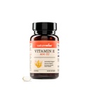 NatureWise-vitamiini E 400 IU Softgels (180 mg DL-Alpha) - Maito, gluteeni ja soijaton, ei-GMO-antioksidantti Ravintolisä ihon, sydämen, silmien ja immuuniterveyden tuki - 2-kuukautinen tarjonta, 60