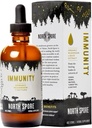 North Spore Organic Immunity Mushroom Tincture (4 oz) ... 100% Fruitting Body Otteita... Chaga, Turkey Tail, Reishi, Maitake, Shiitake ... Certified Organic, Vegan, non-GMO...