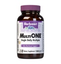 Bluebonnet Nutrition Multi One (Silitysrauta) Vihanneskapselit, Täydellinen Full Spectrum Useita Vitamiini Supplement, B-vitamiinit, Gluteeniton ja Maitoton, kosher, 4 kuukauden tarjonta, 120
