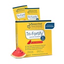 Tutkitut ravitsemuslääkkeet Liposomal Glutatione (450 mg) Liquid Gel + C-vitamiini - Tri-Fortify - Aid Natural Energy, Immunosupport & Detox - Kliinisesti tutkittu absorptio, vesimeloni (20 Packets)