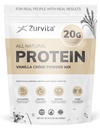 Zurvita - Vanilla Crème Protein Powder- Protein, Probiootit, Ei keinotekoisia makeutusaineita, 24+-vitamiinit & mineraalit, 140 Cal/scoop - 26oz (20 tarjoilua)