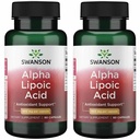 Swanson Alpha Lipoic Acid - Natural Supplement Tuki terveelle verenpainetasot Jo normaalin alueen - edistää hiilihydraatteja aineenvaihdunta - (60 kapselia, 600 mg Each) (2 pakkaus)