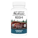 Host Defense Reishi Kapselit - Heart & Immuno Health Support Supplement - Mushroom Supplement to Support Energy & Vitality - Reishi Supplement to Aid Overall Well-being - 60 kapselia (30 palvelinta) *