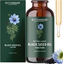 Betterbrand Parempi Lungs Musta siemen öljy Pelti 60 ml Nestemäinen Formula