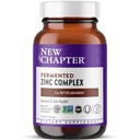 Uusi luku Sinkki täydentää, fermentoitu Sinkki Complex, ONE Päivittäin Immuuni tuki + ihon terveys, Mineraali-Balancing Formula Rich kuparia, helppo niellä & Digest, 30 Luku (1 kuukausi tarjonta)