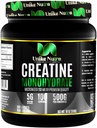 Puhdas kreatiini Monohydraatti Powder täydennysosa, makuamaton, tukee Bulk Lihasenergiaa, Recovery, & Strength - Creatiini täydentää miesten ja naisten - 500G, 5000 mg per Serv (5g) - 100 tarjoilua