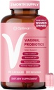 Optimal Prime emätin Probiootit naisille prebiootteja, karpalouute, ja Lactobacillus Probiootti Blend, Tukee terve emätin Flora, Odor Control, pH Balance, 2 kuukauden tarjonta, 120 kapselia