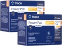 Trace Minerals Power Pak Multivitamiini ja Multimineral Packets - Elektrolyytti tuki - 1200 mg C-vitamiini plus 70+ Trace Minerals - Sokeriton - Orange Mango Flavor - 60 Packets