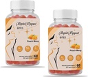 Pinnoitus Gummies for Skin Health & Glow - 60 Gummies,Super Natural Tanning Daily Supplement beta-karoteeni, lykopeeni & astaksantiini, Vegan, ei-GMO (2)