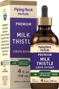 Piping Rock Milk Thistle Extract Liquid Drops 