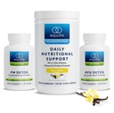 Equilife Dr. Cabral Detox, 7 päivän ohjelma kasviperäistä proteiinia, vitamiineja, aminohappoja, & Minerals tukemaan koko kehon tasapaino, aterian korvausjauhe, vegaaninen, gluteeniton, vanilja, 14 tarjoilua