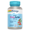 SOLARAY Super CranActin Cranberry Extract 400mg Terve virtsateiden tuki lisätty vitamiineja