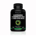 Glukosamiini Chondroitin MSM Uuden-Seelannin Green-Lipped Mussel -tuki Joint Joustavuus, Connective Tissue, Cartilage Health