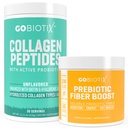 GOBIOTIX Kuitu & Collagen Bundle: hiukset, iho, Gut Support - 30 Palvelee Collagen, 35 Palvelee kuitua