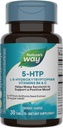 Nature's Way 5-HTP, L-5-Hydroksitryptofaani, auttaa tekemään serotoniini edistää positiivinen näkymät*, B6-vitamiinia, C-vitamiinia, Griffonia Bean Extract, 30 tablettia (Pakkaus toukokuussa vary)