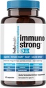 Päivittäinen Immunosupport Supplement Immunostrong 10-in-1 Immuuni Booster Oregano, Olive Leaf, Rauhoittava antioksidantti Omega 3, Turmeerinen Curcumin & Sinkki vitamiineja aikuisille ja lapsille -60 ct