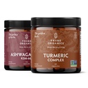 TRIBE ORGAANISET tasapaino Duo - KSM-66 Ashwagandha 120ct + kurkuma C3 Complex 120ct