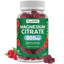 YUM-V' n magnesiumsitriitti Gummies ... 900mg Erittäin imeytyvät magnesiumilasit naisille ja miehille tukemaan hermoja, lihasten ja entsyymien toimintaa.