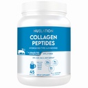 Mauttomia ruoho-Fed Collagen Peptides Protein Powder 1LB, 45 tarjoilua. Tyyppi 1 & 3 Hydrolysoitu naudan kollageeni naisille ja miehille. 10g Collagen Powder & 9g Proteiini per tarjoilu ihon, hiusten, kynsien tuki
