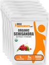BulkSupplements.com Organic Schisandra Extract Powder - Schisandra Supplement, alkaen Schisandra Marries - Herbal Supplement, Gluteeniton - 1000 mg per Serving, 5kg (11 lbs) (Pakkaus 5)