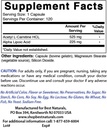 Best Naturals Acetyl L-karnitiini ja Alfalipoiinihappo 750 mg & B-100 Complex