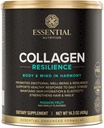 Essential Nutrition Collagen Resilience - Hydrolysed Collagen Peptides Powder with Hyaluronic Acid, Silicon, Amino-Acids & Passion Flower Extract - Passion Fruit - 14.3 oz (30 tarjoilua)