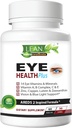 Areds 2 Eye Health Plus w/ kupari, A- vitamiini B C E, luteiini & Zeaksantiini, Quercetin, Sinkki, Bilberry Extract, Biotin - Näkeminen, kuivuus, kanta, yönäkö täydentää aikuisille 60 kapselia