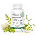 Uusi-Seelanti - Palmitoyylietanoliamidi 600 mg + luteolin - Mikronoitu Pea lisäravinteet - 120 Vegaanikapselit