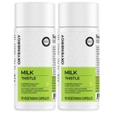 OxyEnergy Silymarin Milk Thistle 300mg uute C-vitamiinin, Inositolin ja Puerarian kanssa, maksan detox- ja korjaustuki, antioksidanttien tuki,90 kapselia,Pack of 2