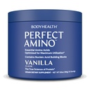 BodyHealth PerfectAmino Powder - BCAA ja EAA Powder for Pre and Post Treout - Aminohappo Energy Drink miesten ja naisten tukea Lean Muscle and Recovery - Vanilla - 30 Tarjoilut