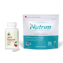 Sur Nutrim Kaura leseet Powder 750 mg Beta Glucan per tarjoilu Yhteinen tuki FruiteX-B Tart Cherry kapselit Bundle