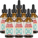Liposomal Glutatione Liquid 2000MG ... Antioksidantti Detox Supplement for Women & Men, Ikääntyminen puolustus, maksan toiminta & energia, hyaluronihappo + Aloe Vera + C-vitamiini, Natural & Vegan, 16 FL.OZ