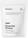 Momentous Essential Vegan Protein Powder - 20g Kasvipohjainen proteiini - NSF Certified, Gluteeniton, ei-GMO, 20 tarjoilut Essential Arjen käyttö, suklaa