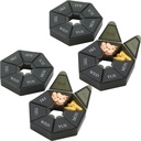 Viikottainen pilleri Järjestäjä - (Pack of 4) 7 päivän pilleri säiliö - Niveltulehdus Ystävällinen Kannettava ja kompakti matka tapauksessa Päivittäinen osasto Lääke pillereitä Box lisäravinteet, lääkkeet, vitamiinit ja kala öljyt