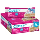 Quest Nutrition Syntymäpäivä kakku proteiinipatukoita, 20g proteiinia, 1g sokeria, 4g nettokarbeja, gluteeniton, Keto Friendly, 12 kreivi