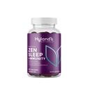 Hylandin rest and Fortify Zen Sleep Aid and Immune Support, 42 Vegan Gummies, Melatoniini ja L-Theanine unitukea ja Organic Black Elderberry, C-vitamiini ja sinkki