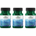 Swanson Lutein & Zeaksantiini Synergistinen silmien terveys Vision Retina Macula Supplement (Lutein 20 mg & OmniXan Zeaksantiini 2 mg) 60 Softgels Sgels (3 pakkaus)