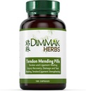Certified Organic Tendon Mending pillereitä: Tendon ja Ligament Regeneration and Repair by Dimmak Yrtit - 100 Caps 500mg