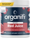 Organifi Red Juice - Energy Powder Vähentää Iltapäivän kaatumisia ja boosts Digestion ja Immuunijärjestelmä, 30 Tarjoilut