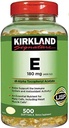 Kirkland Allekirjoitus E 180 mg, 500 Softgels