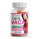 Curve Maca Gummies, 3000 mg elinvoima täydentää naisille, tukea pylly / HIPS & Gluteal lihasten laajentuminen, 60