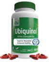 Health Thru Nutrition Ubiquinol 100mg 360 Softgels kuten Kaneka QH Alennettu CoQ-10 ...