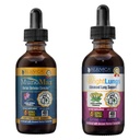 MunoMax & Bright Keuhkot - Advanced Immune & Keuhkojen tuki täydentää - Nesteen toimitus parempaan imeytymiseen - Elderberry, Lobelia, Echinacea, Turmeric, & enemmän!