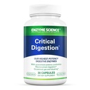 Enzyme Science Critical Digestion - Ruoansulatus entsyymit naisille ja miehille probiootit - High Potency Tuki digestion - Ruoansulatuskanavan terveys Enzimas digestivas y probioticos - 30 kapselit