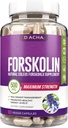 Luonnollinen Forskolin Max Strength Formula- 500 mg Coleus Extract, Keto ruokavalio pillereitä, jotka toimivat nopeasti naisille ja miehille, Maksimi Slim Look, Lose Fast naisille, Nopea sävy, Luna Trim, MD