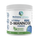 Nyt uusi UTI-Slip D Mannose Non GMO Organic Source Powder 130g purkki.