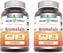 Hämmästyttävä Formula Bromelain 500 Mg Tablets Supplement ...