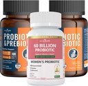 Täydellinen Gut & Dgestive Health Bundle koko perhe: 100 miljardia Probiootit + naiset Probiootit