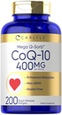 Carlyle CoQ10 400 mg Softgels ... 200 Count...